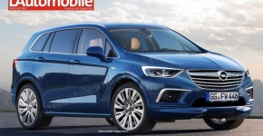 Opel представят новое поколение Zafira в 2016 