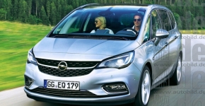 Опубликовано фото нового Opel Zafira Tourer